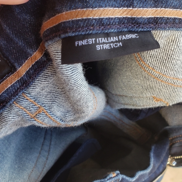 Jeans Hugo Boss Candiani Denim Stretch Homme - Taille W30/L32 Slim Fit Bleu - Occasion TB